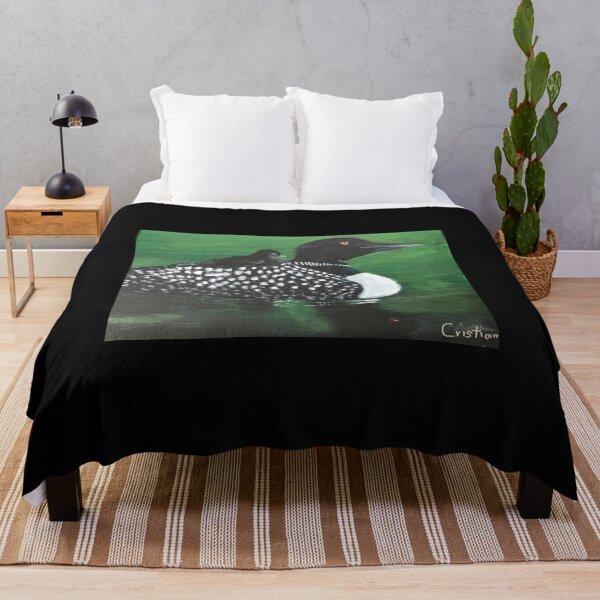 Item preview, Loon and chick designed and sold by Artdesrapides.
