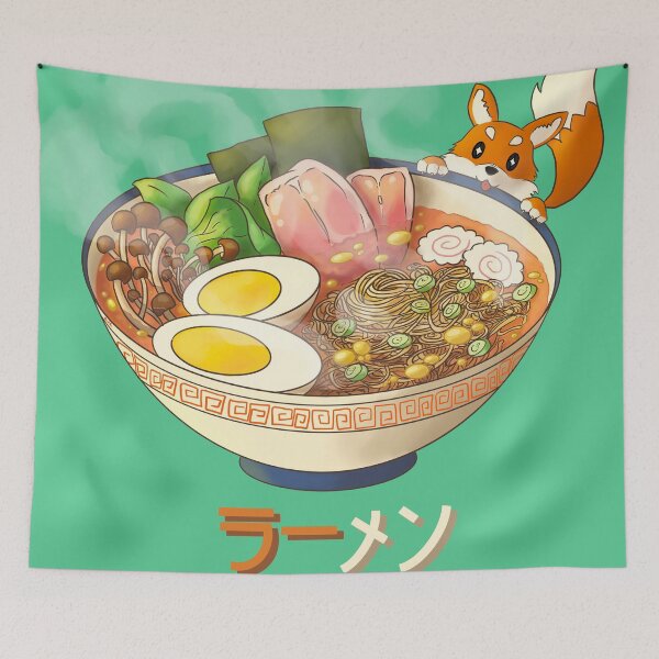 Item preview, Fox leaves ramen designed and sold by ArtofAbhi.