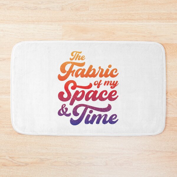 Item preview, The Fabric of my Space & Time (Multi-Coloured Text) designed and sold by STUDIO-72.
