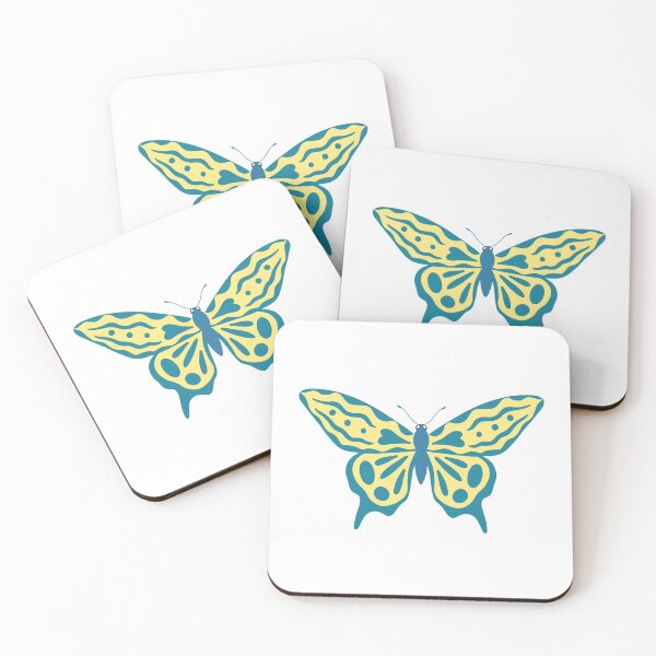 Item preview, Blue and Yellow Butterfly designed and sold by daisyandlime.
