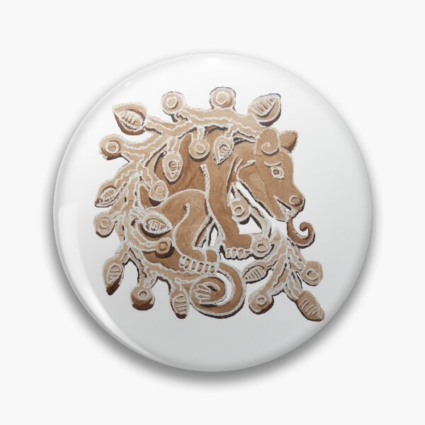 Item preview, Aztec water dog ahuizotl from the “precolumbian” collection. designed and sold by vincentbiollaz.