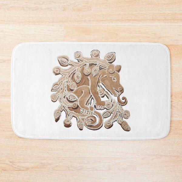 Item preview, Aztec water dog ahuizotl from the “precolumbian” collection. designed and sold by vincentbiollaz.