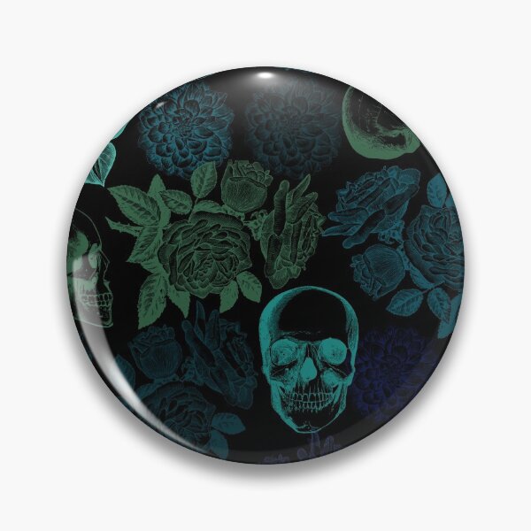 Item preview, Skulls And Flowers • Romantic Goth designed and sold by Rike Mayer.