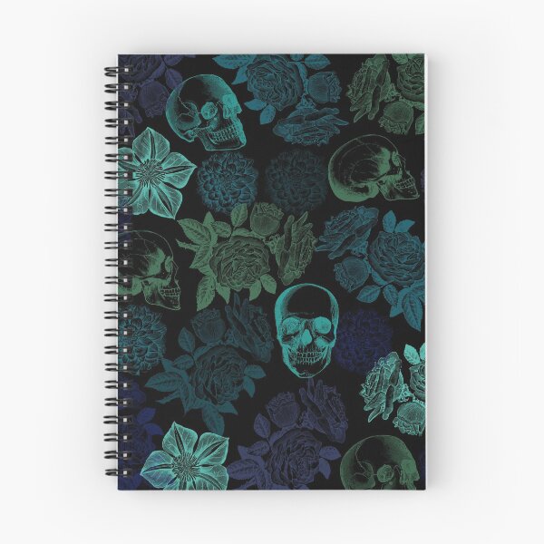 Item preview, Skulls And Flowers • Romantic Goth designed and sold by Rike Mayer.