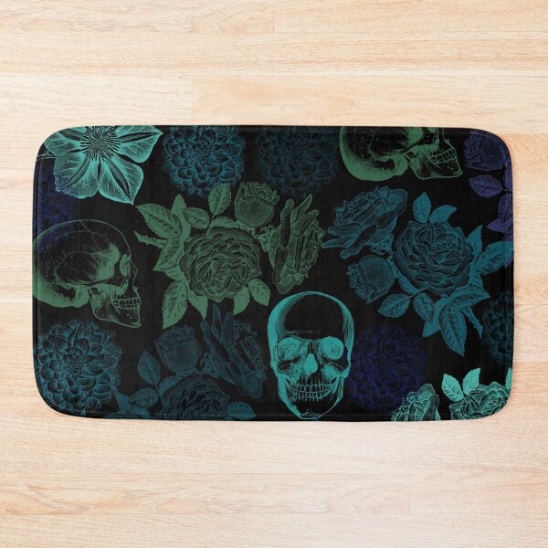 Item preview, Skulls And Flowers • Romantic Goth designed and sold by Rike Mayer.