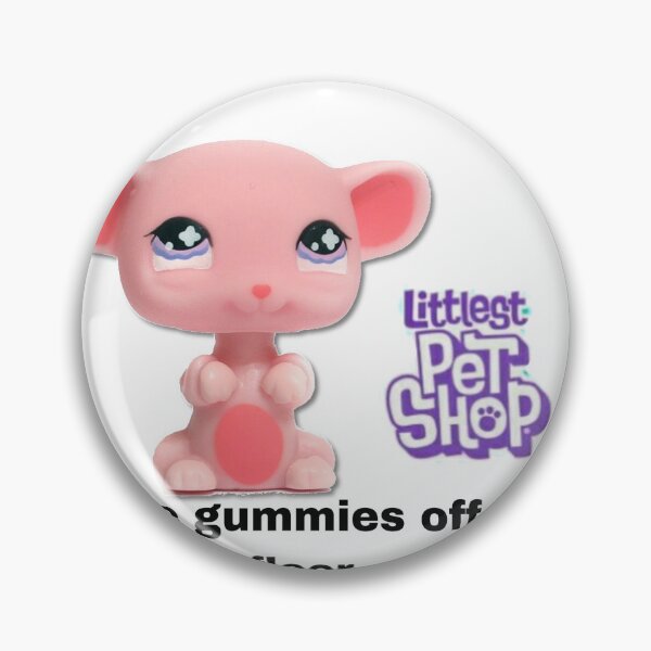 Item preview, Littlest pet shop pink mouse meme I ate gummies off the floor... designed and sold by dyslsexyia.