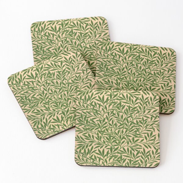 Item preview, Green leaves pattern designed and sold by shirtheadts.