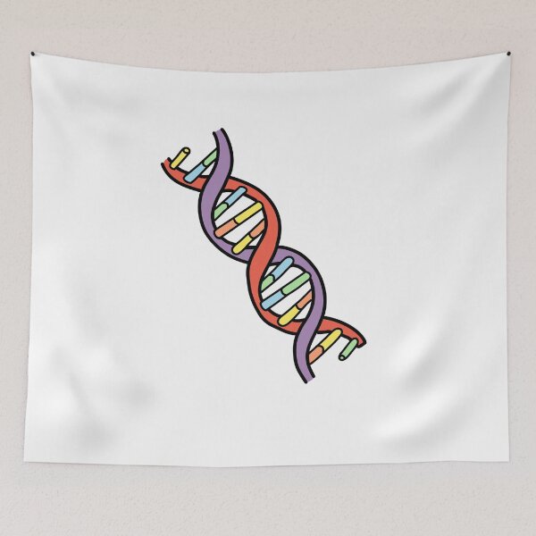 Item preview, Colorful DNA Double Helix designed and sold by Anastasia-4-art.