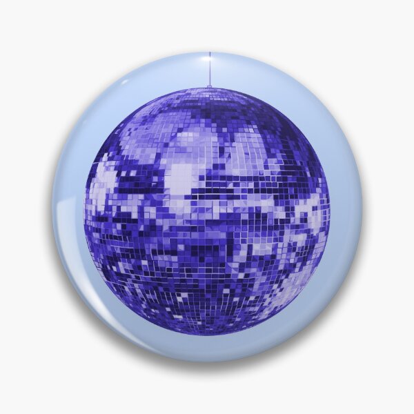 Item preview, Groovy Indigo Disco Ball designed and sold by Deborah Camp.