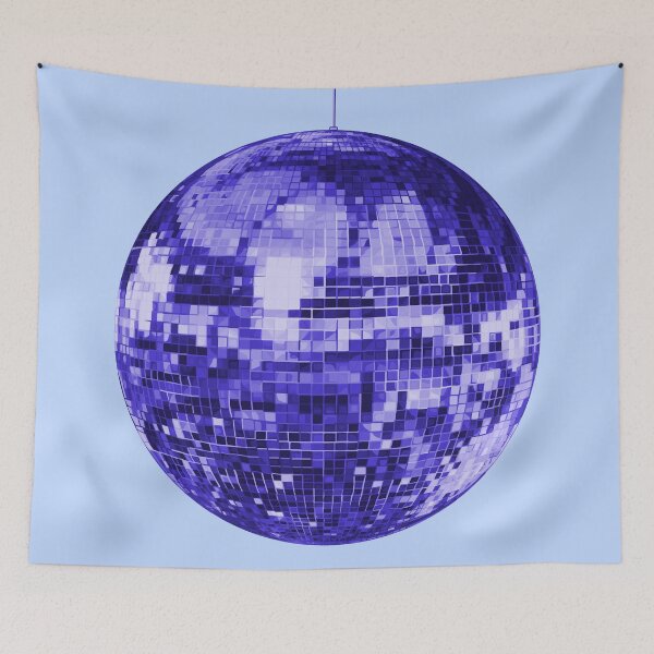 Item preview, Groovy Indigo Disco Ball designed and sold by Deborah Camp.