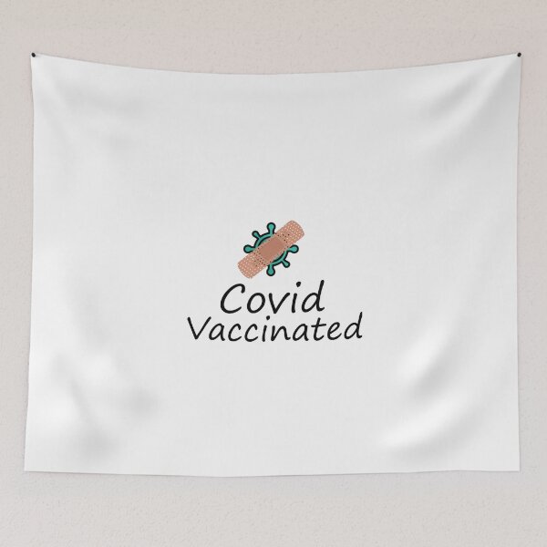 Item preview, Covid Vaccinated I am Vaccinated Design designed and sold by Opal Print.