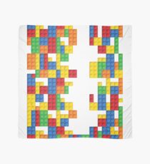 Lego - seamless vector pattern of plastic parts Scarf