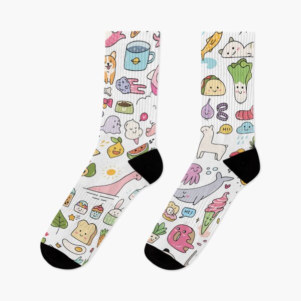 Item preview, Cute Collection of Adorable Animal Doodles designed and sold by SLAG-Creative.