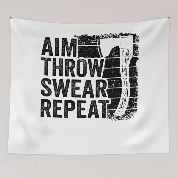 Item preview, Funny Axe Throwing Gift Dad Vintage Axe Thrower designed and sold by Stronzi.