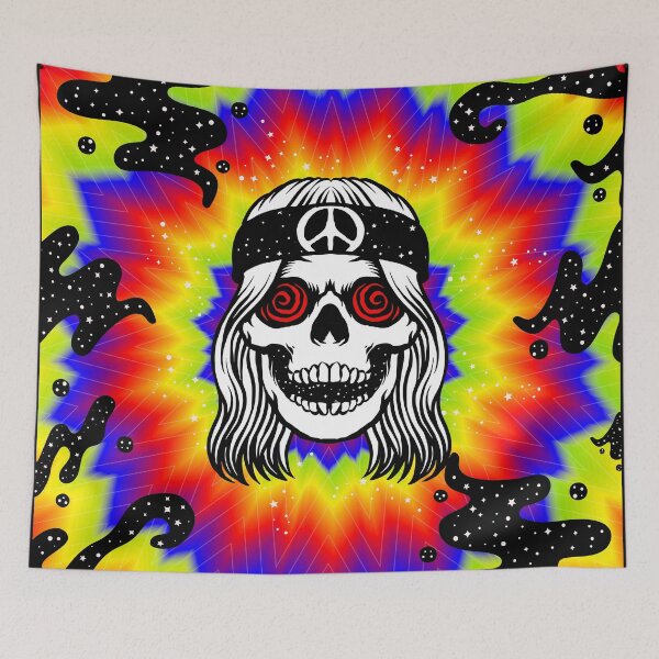 Item preview, galaxy - trippy skull - dope designed and sold by Toxic-vibes.