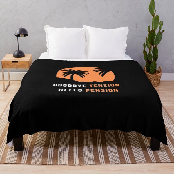Item preview, Funny goodbye tension hello pension Retired saying designed and sold by Hohohaxi.