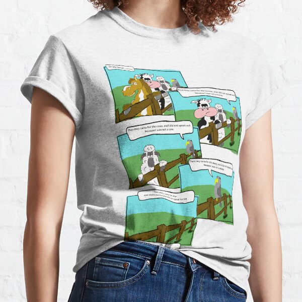 On the fence - First they came Classic T-Shirt