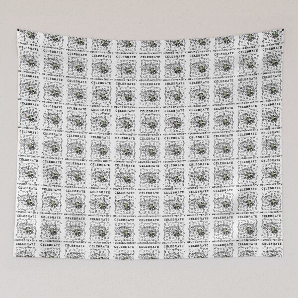 Item preview, Wordy Neurodiversity Brain Puzzle designed and sold by Logical Artist.