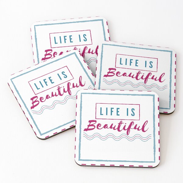 Item preview, Life is Beautiful designed and sold by Niceprint42.