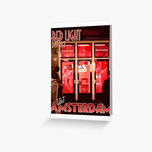 600px x 600px - Red Light District Greeting Cards for Sale | Redbubble