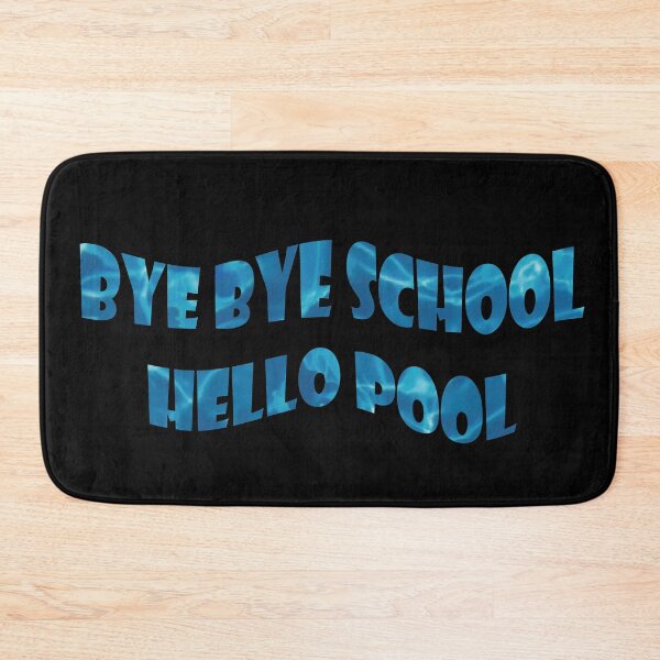Item preview, Bye bye school Hello pool designed and sold by MariiaCreation.