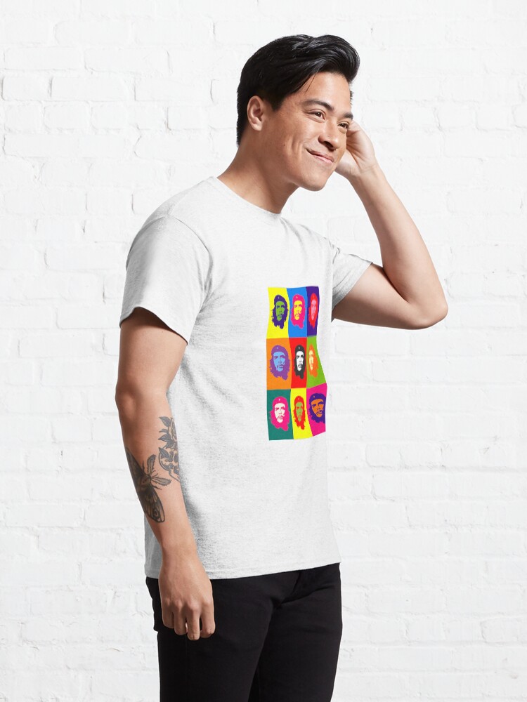 Alternate view of CHE GUEVARA - MULTIPLE GRAFFITI Classic T-Shirt