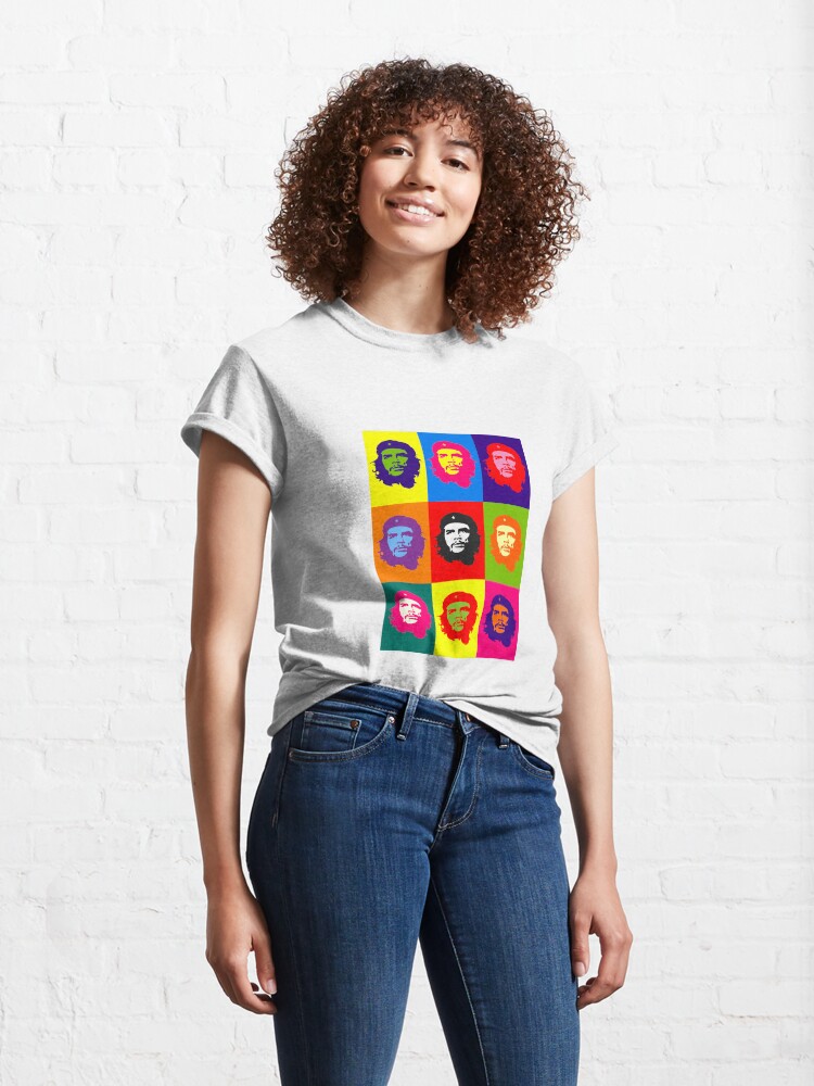 Alternate view of CHE GUEVARA - MULTIPLE GRAFFITI Classic T-Shirt