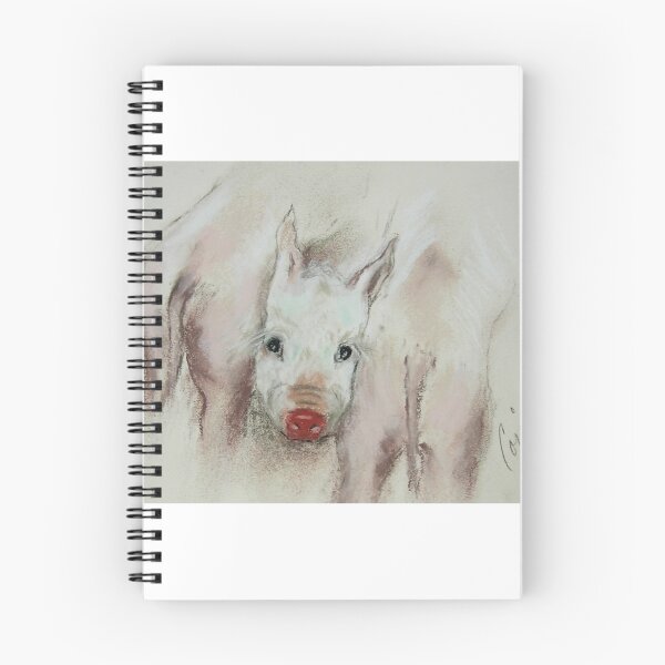 Item preview, Stuck In the Middle - Pig Art designed and sold by Cori Solomon.