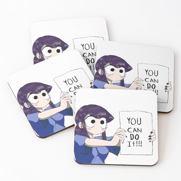 Item preview, Komi San You Can Do It designed and sold by RemuIsDreaming.