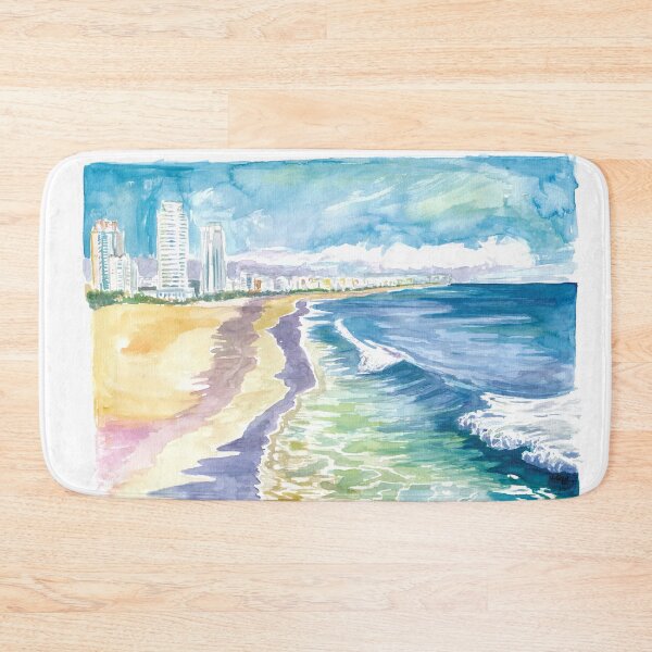 Item preview, Quiet Morning in Miami Beach FL designed and sold by artshop77.
