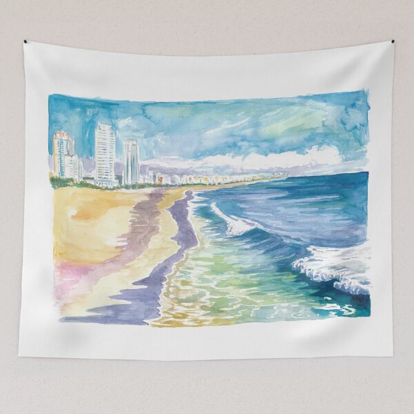 Item preview, Quiet Morning in Miami Beach FL designed and sold by artshop77.
