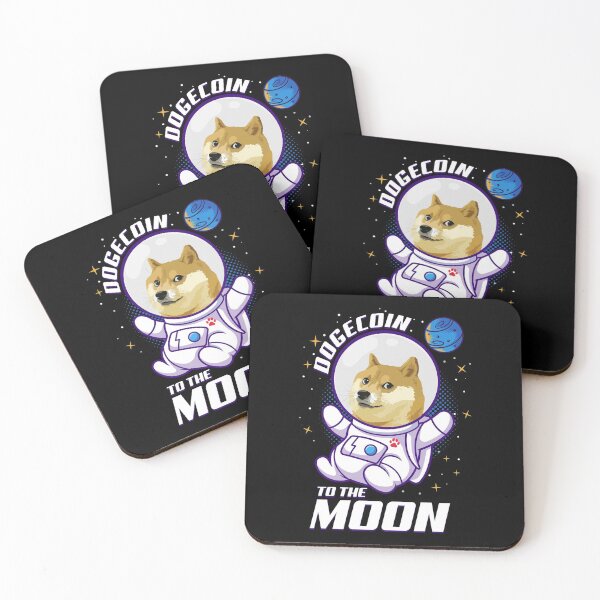 Item preview, Dogecoin to the moon designed and sold by Summermint.