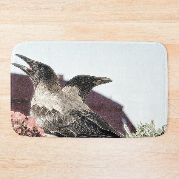 Item preview, Young hooded crows designed and sold by Babbler01.