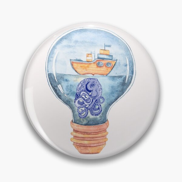 Item preview, Watercolor Octopus designed and sold by virillanissa.