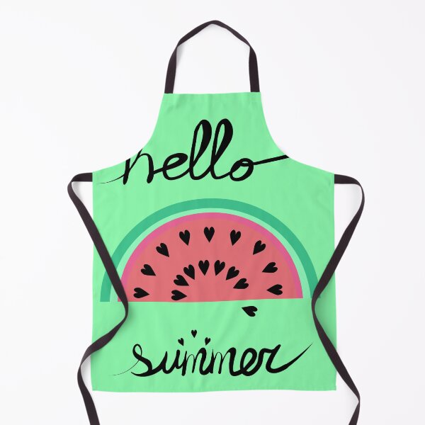 Item preview, Hello Summer watermelon print designed and sold by orangerinka.