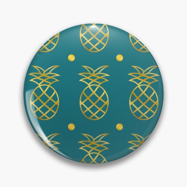 Item preview, Golden Pineapple Pattern designed and sold by ElColumpioRojo.