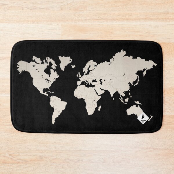 Item preview, "World Map" - by P FashionArt designed and sold by BK-Fishing.