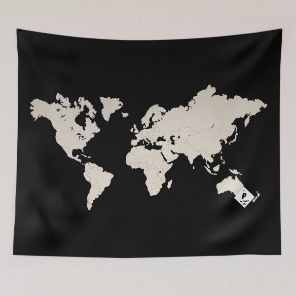 Item preview, "World Map" - by P FashionArt designed and sold by BK-Fishing.