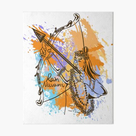 Rams Silhouette Vector PNG, Shri Ram Navami Varbyonianononon Sketch  Silhouette Orange Pattern, Archery, Silhouette, Orange PNG Image For Free  Download