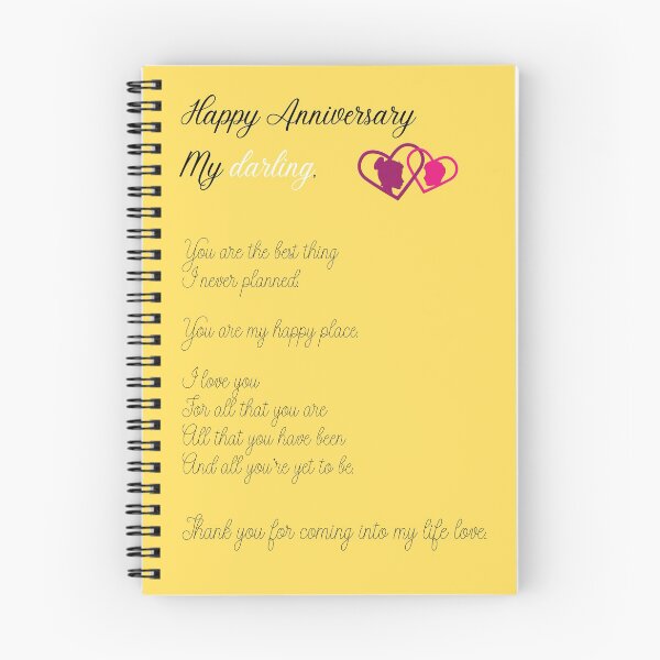 Item preview, Happy Anniversary My Darling designed and sold by AshVibesXX.