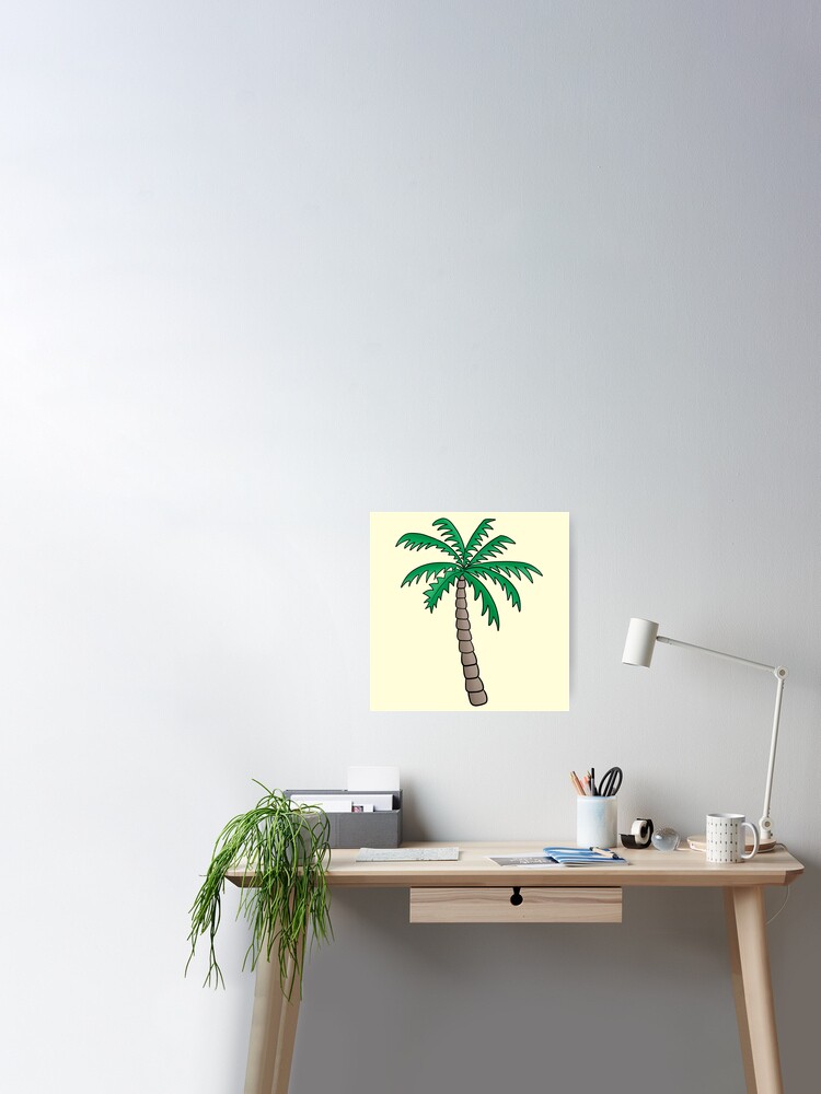 Palm tree Sticker for Sale by LucyWDesign123