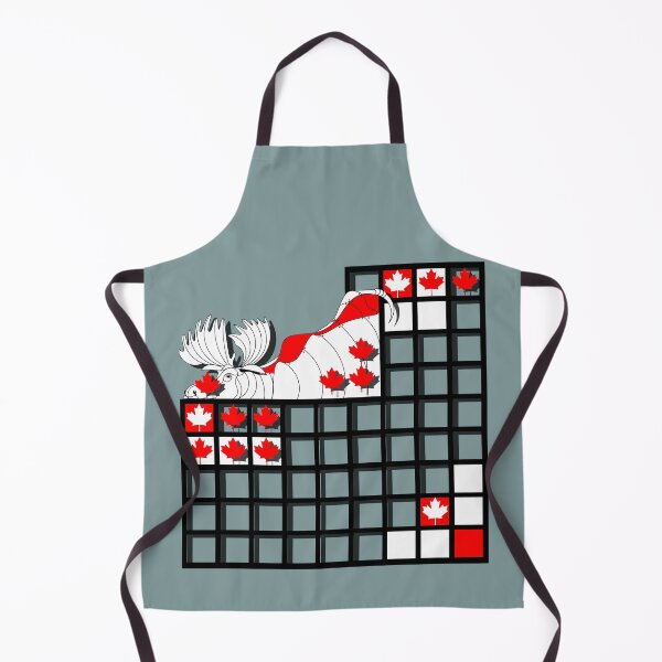 Item preview, Elche, animal, (030 Elche, Canada, grid, black, red, white,) Kind of child, decorative, digital, colorful, designed and sold by Paszkan.