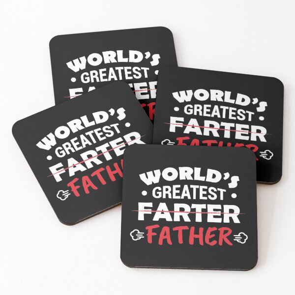 Item preview, Worlds Greatest Farter - Happy Fathers Day 2021 (Black BG) designed and sold by ClaudiaGrosso.