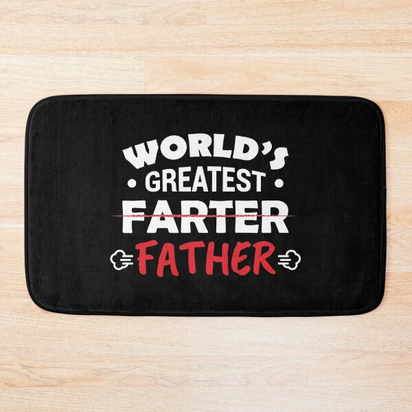Item preview, Worlds Greatest Farter - Happy Fathers Day 2021 (Black BG) designed and sold by ClaudiaGrosso.