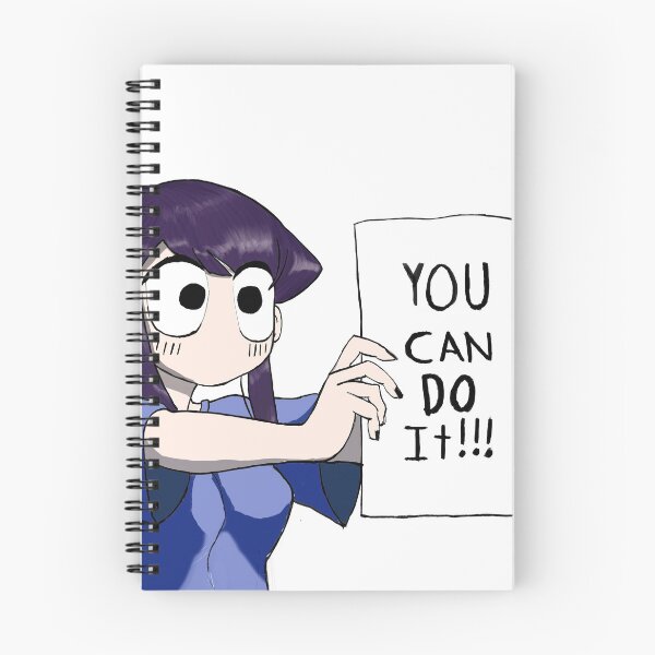 Item preview, Komi San You Can Do It designed and sold by RemuIsDreaming.