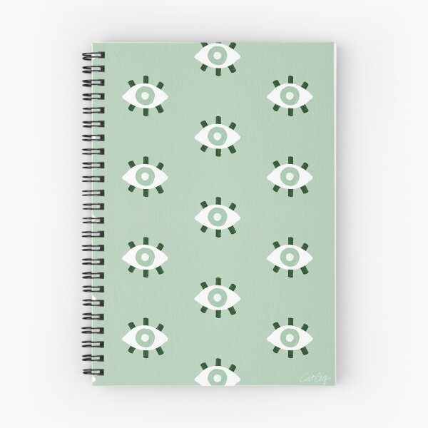 Item preview, Evil Eye Dots – Mint designed and sold by Cat Coquillette.