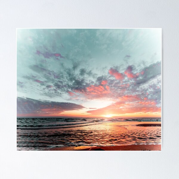 Item preview, Gorgeous Ocean Sunset  designed and sold by newburyboutique.