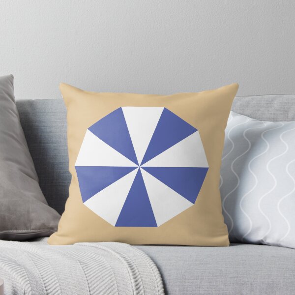Item preview, Summer Umbrella Santorini Sandy Beach Greece designed and sold by Inogitna Designs.