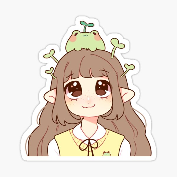 frog friend! Sticker