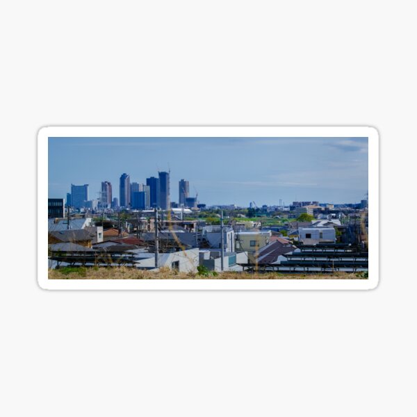 Tokyo Metropol Skyline - 東京 Sticker